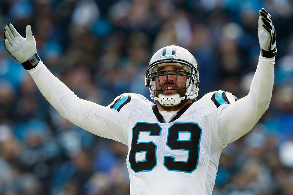 'I'm Just Going To Ride Off’: Watch Carolina Panthers Defensive End Jared Allen Announce His Retirement