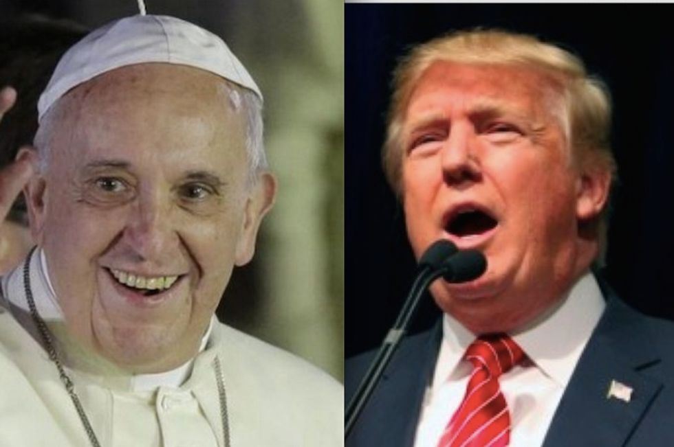 Pope Francis Suggests Donald Trump 'Is Not Christian' Due to His Tough Immigration Stance. Here's How Trump Responded.