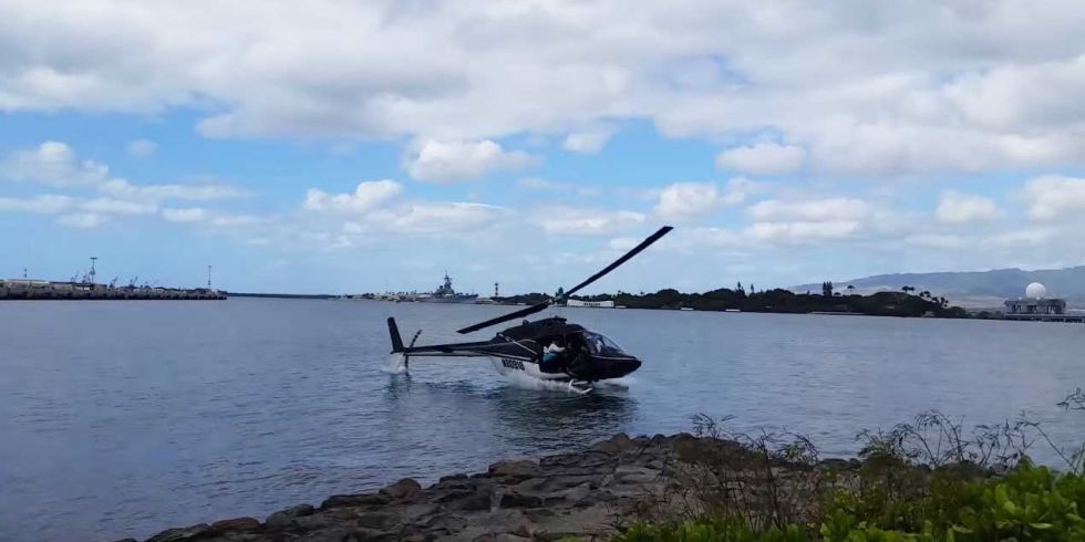 WATCH: Terrifying Helicopter Crash at Pearl Harbor Caught on Video