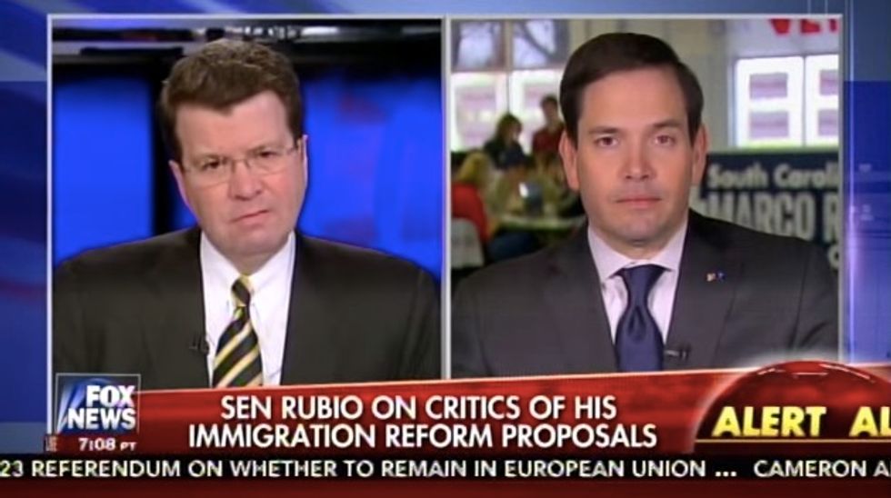Rubio Slams Breitbart After Publishing Scathing Remarks By Immigration Union President: 'They're Basically Conspiracy Theories