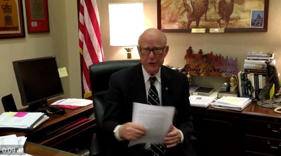 Here's How Sen. Pat Roberts Reacted to the President's Plan to Close Guantanamo Bay