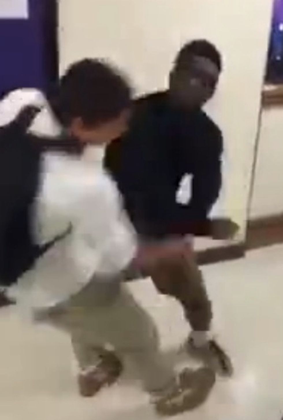 'Call 911!': Disturbing Video Shows Teen Delivering Brutal, Unexpected Right Hook to Fellow Student — and the Scary Seconds That Follow