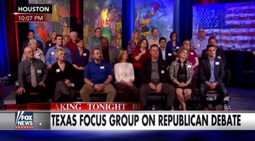 Frank Luntz Asks Focus Group Who Won the Debate — Members Overwhelmingly Select One Candidate