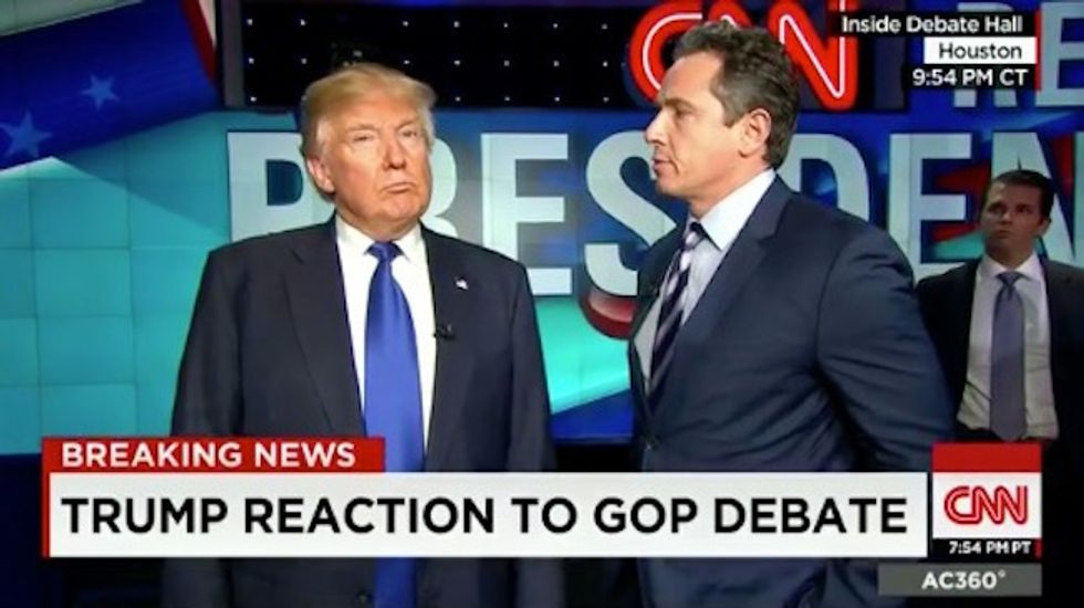 Just Listen to Reason Trump Floats As Possible Gov't Motive for IRS Audit (and Pay Attention to CNN Anchor's Facial Expression)