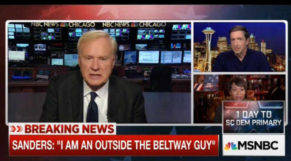 Chris Matthews Suffers Language Mishap on Live TV — Watch Him Try to Recover After Letting This Four-Letter Word Slip