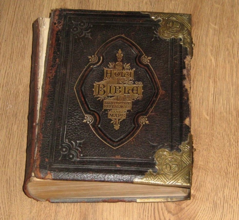 'Highly Haunted' Bible Is on eBay for $180,000 — and the Seller Has Some Wild Claims: 'Pulled By Her Hair and Dragged Down the Stairs\
