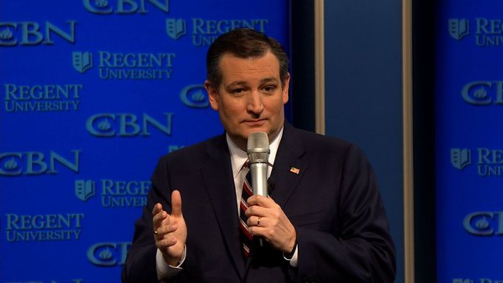 That's What the Stakes Are': Cruz Focuses on Supreme Court in Bold Message to Evangelicals at Regent University