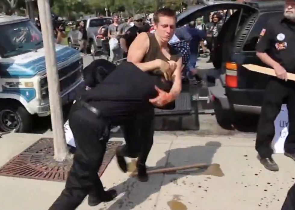 Three Stabbed, 13 Arrested in Ku Klux Klan Rally in Anaheim