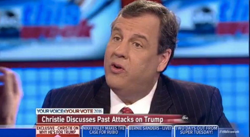 Christie Defends Trump's Wall Proposal, Continues to Receive Harsh Critique