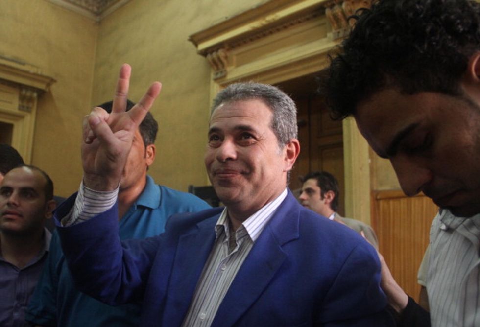 Egyptian Lawmaker Hits Fellow Legislator With Shoe for Meeting With Israeli Ambassador