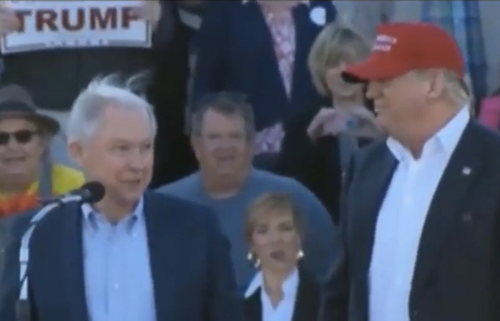 Sen. Jeff Sessions Endorses Donald Trump for President