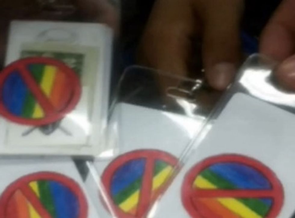 It's a Hate Crime': First Amendment Debate Erupts After Anti-Gay Stickers Appear Inside California High School