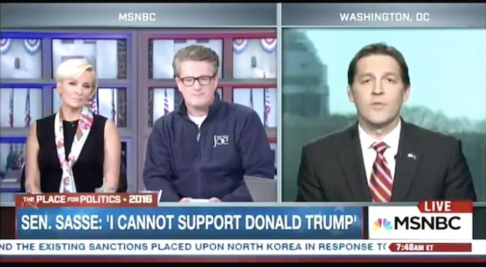 Scarborough Swipes at Sasse: 'You Were Playing Tee Ball While I Was Fighting for Those Principles
