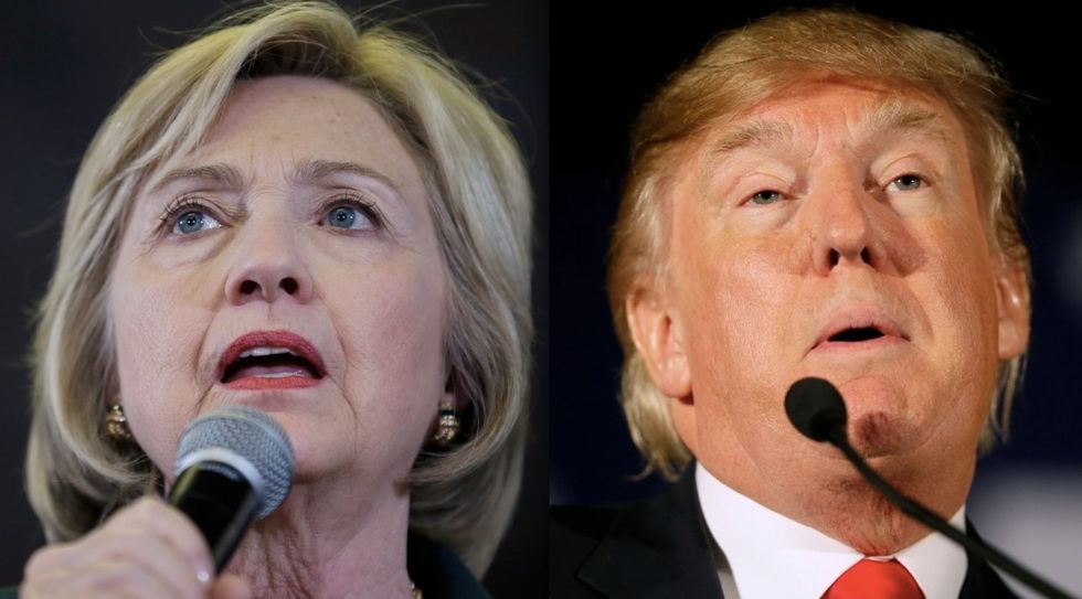 Following His Win in Indiana, New Poll Find that Trump Trails Clinton by Double-Digits