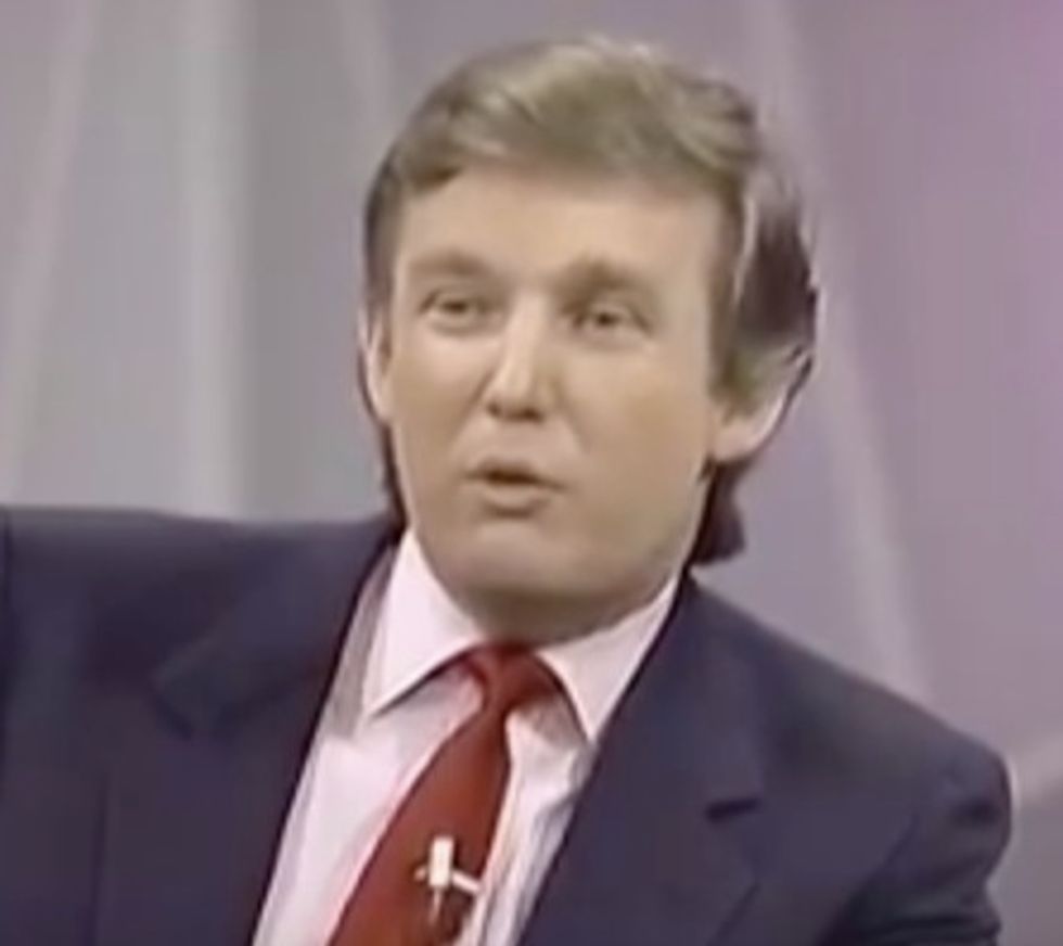 Meme Quotes Donald Trump as Saying He Was an Atheist During 1989 TV Interview — but There's a Big Problem