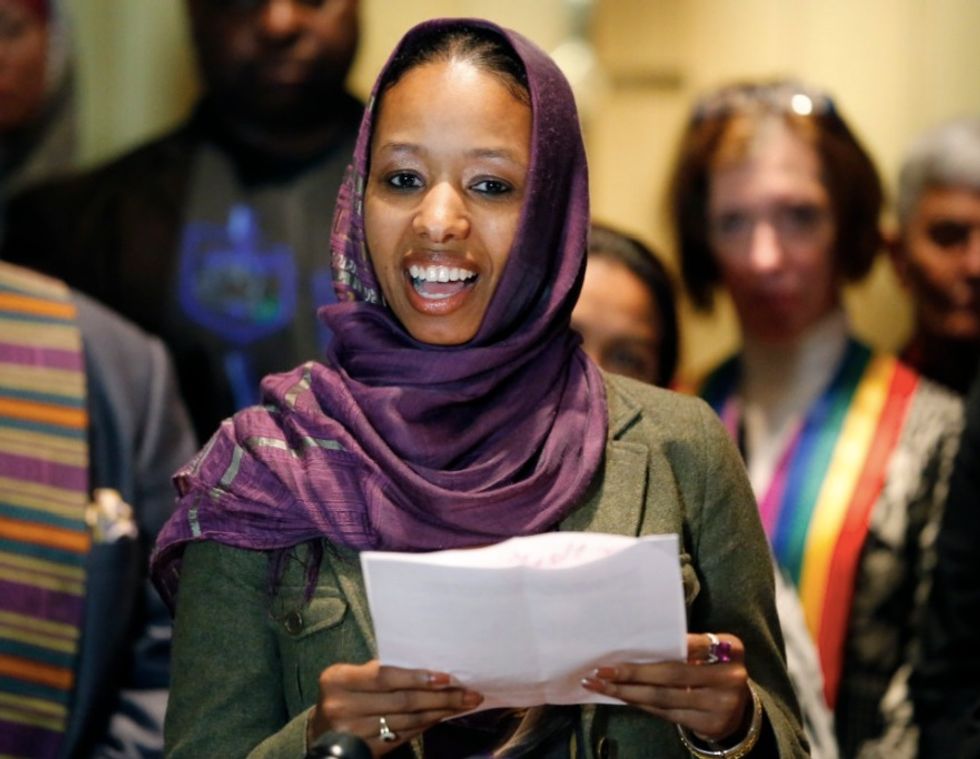 Former Christian College Prof. Who Wore Muslim Headscarf in Solidarity With Islam Is Headed to U. of Virginia. You Might Say Her New Job Title Is an Eye-Opener.