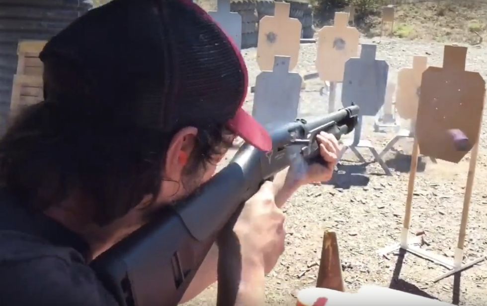 Actor Keanu Reeves Blows Internet’s Mind With 37-Second Video of Him ‘Shredding’ at Tactical Gun Range
