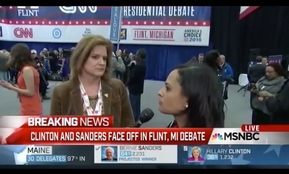 MSNBC Accidentally Airs Exchange Between Anchor, Clinton Spox Before Live Interview: 'Can You Guys Hear What We're Saying Here?