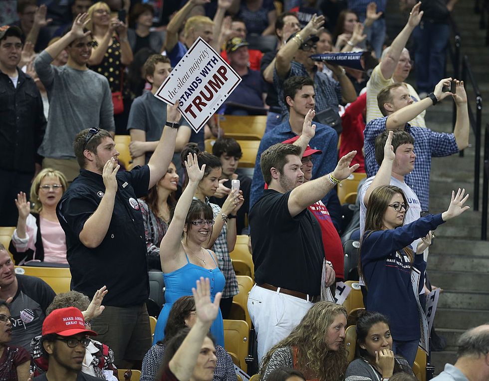 Former ADL Director Slams Trump for Making Supporters Raise Their Right Hands, a ‘Fascist Gesture\