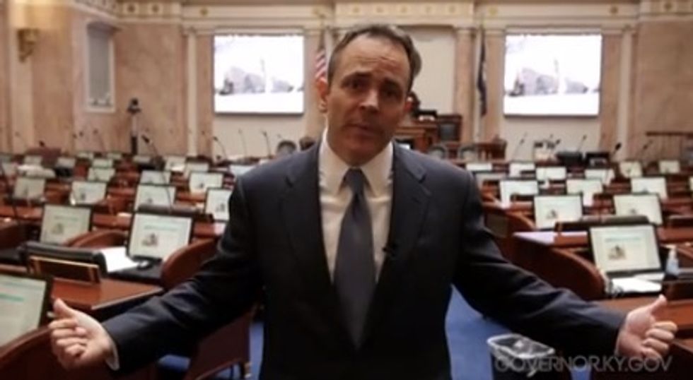 Kentucky Governor Heads to House Chamber to Check on Budget Talks — What He Finds Has Him Saying Citizens 'Deserve Better Than This\