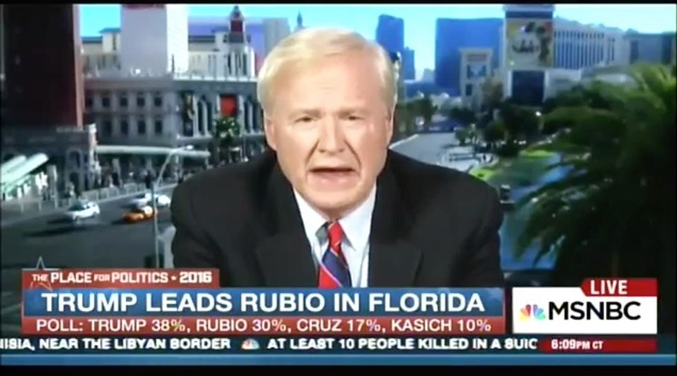 Chris Matthews Wants to Use a Lie Detector on Ted Cruz