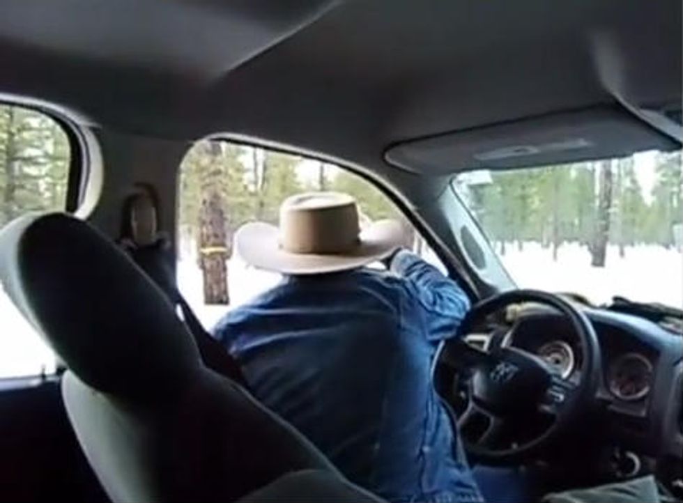 Graphic New Video Emerges From Inside Vehicle Driven by Oregon Standoff Protestor Moments Before Fatal Shooting
