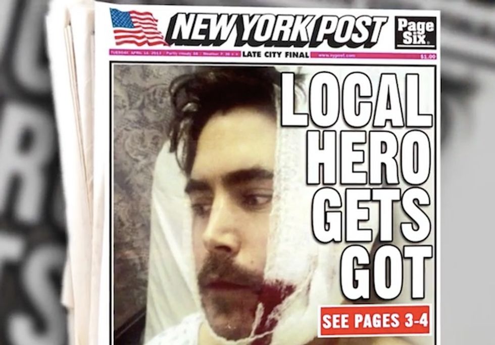 Turning Tragedy into Comedy: NYC Subway Hero Uses Laughs to Recover from Slashed Face 