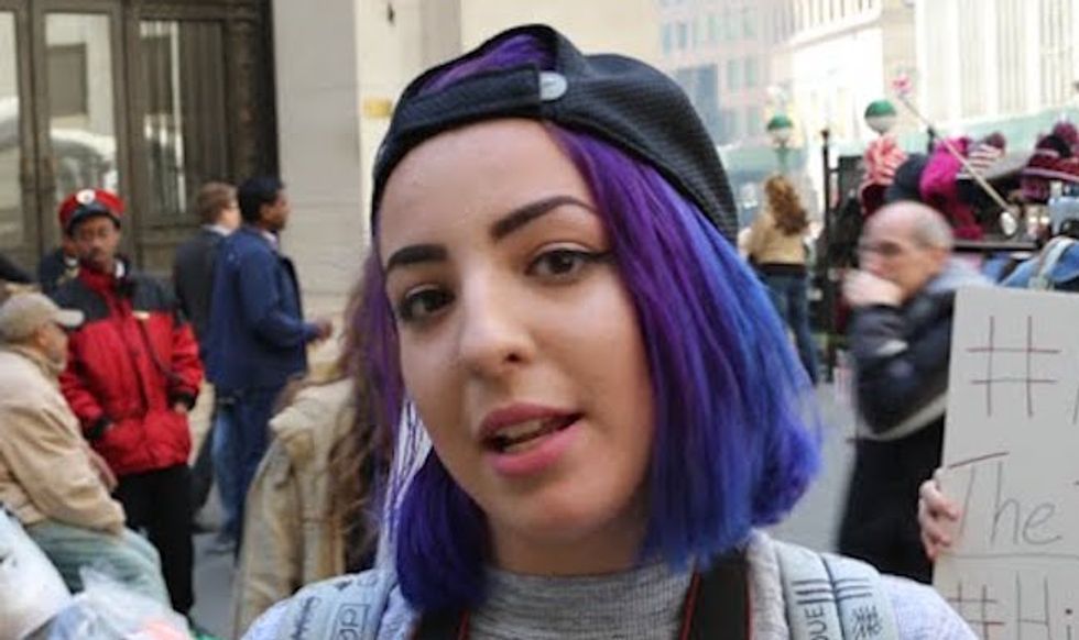 Release the Transcripts or Get Your A** Out of the Race': Angry Occupiers Hit Clinton Over Wall Street Speeches