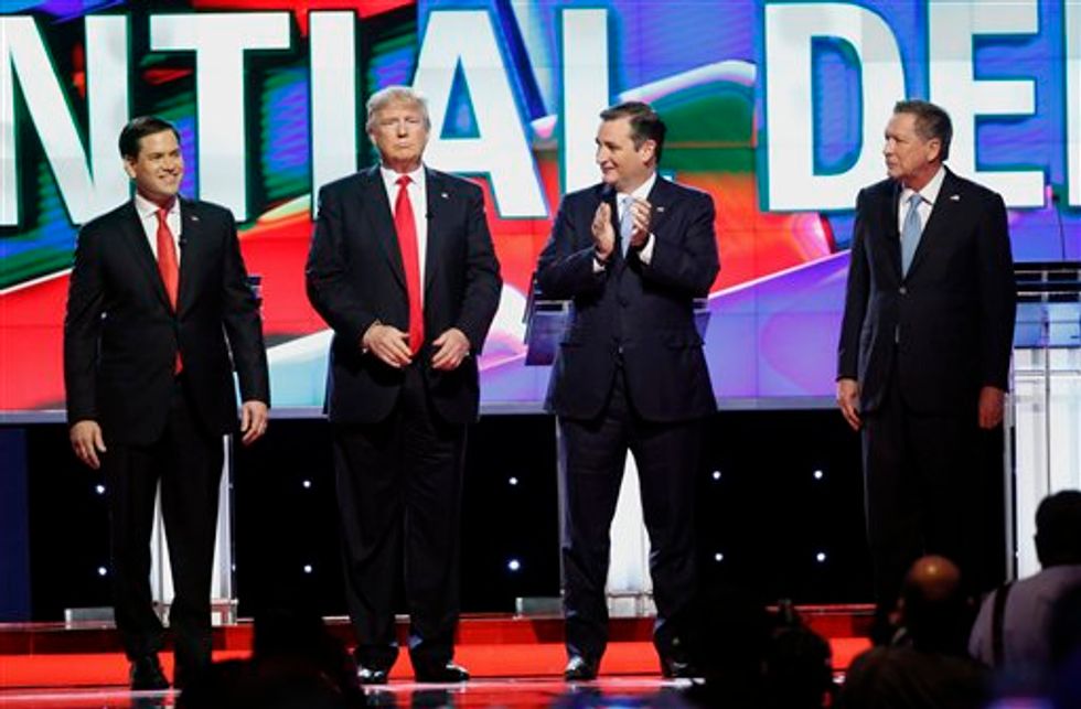 As Field Winnows, GOP Debate Pivots from Attacks to Policy