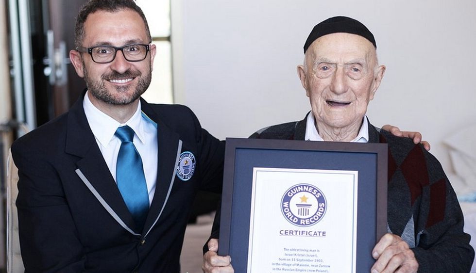 Israeli Man Is World's Oldest at 112 — and What He's Survived Is Awe-Inspring