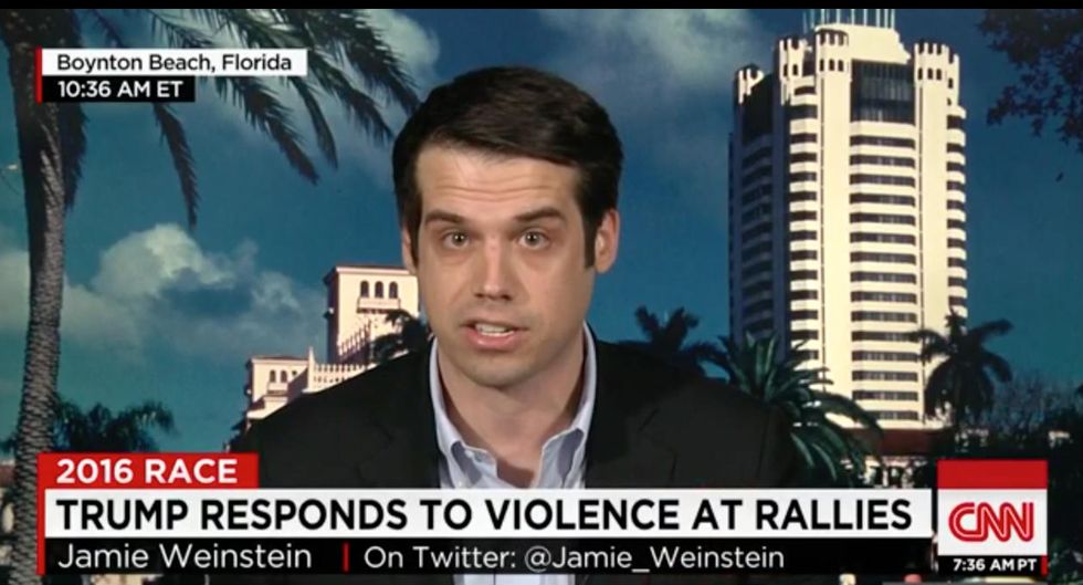 Breitbart Reporter's Boyfriend Confronts Trump Campaign Spox Over Alleged Assault: 'You Know What You're Saying Is a Lie