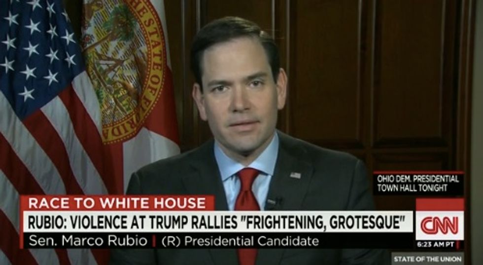 Rubio: Donald Trump Has Turned Election into 'Complete Fiasco