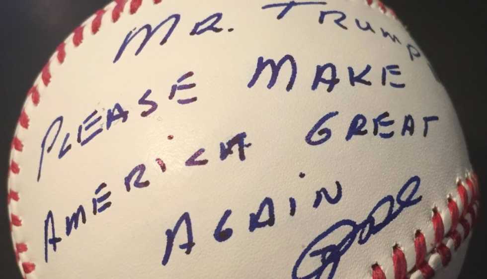 Did Pete Rose Really Endorse Trump? Baseball Legend's Lawyer Says Client Never Sent Signed Baseball