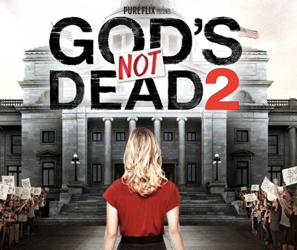 Actor's Response to Atheists' Claims That 'God's Not Dead 2' Is Misleading and 'Full of Fake Christian Persecution
