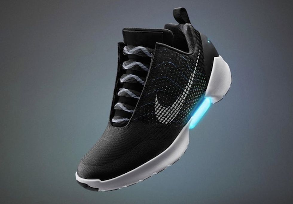 Nike Unveils Self-Lacing Shoes — Behold the 'HyperAdapt 1.0\