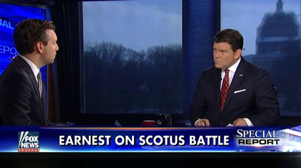 Fox Host to WH Press Secretary: Why Doesn't 'Biden Rule' Apply to Obama's Supreme Court Nomination?