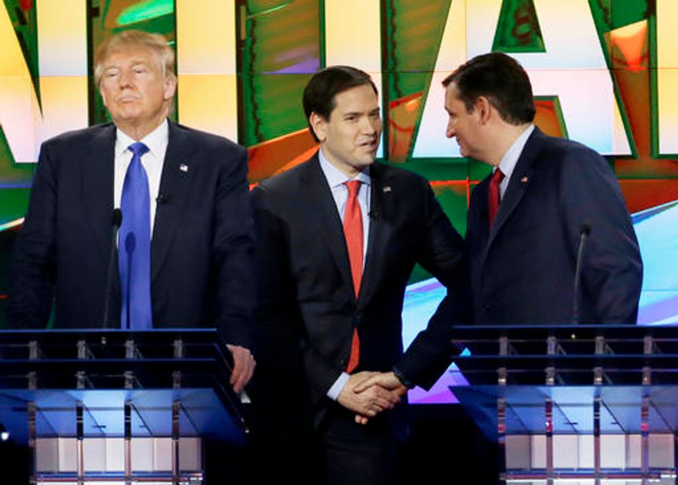 Rubio Calls Cruz the 'Only Conservative Left in the Race
