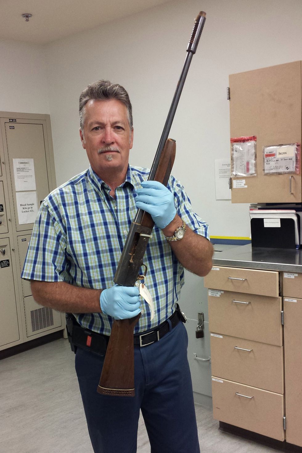 Seattle Police Release Photos of the Shotgun Kurt Cobain Used in Suicide