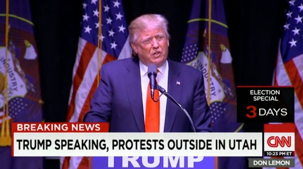 Trump Goes After Romney in Utah: ‘Are You Sure He’s a Mormon?’