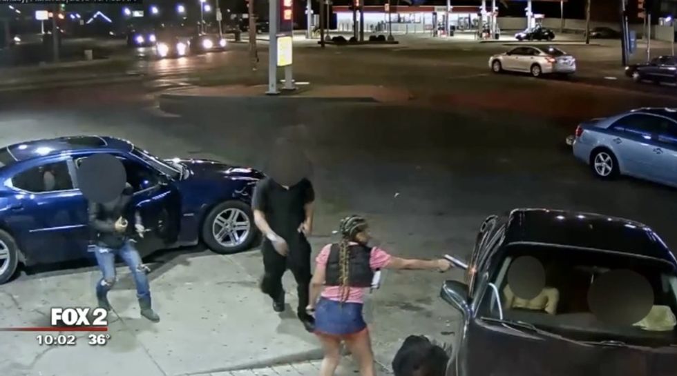 High-Definition Video Captures Brazen Shooting at Gas Station in Stunning Detail