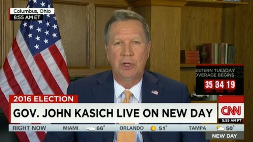 Kasich on the Suggestion He Should Exit GOP Race: 'That's Nuts