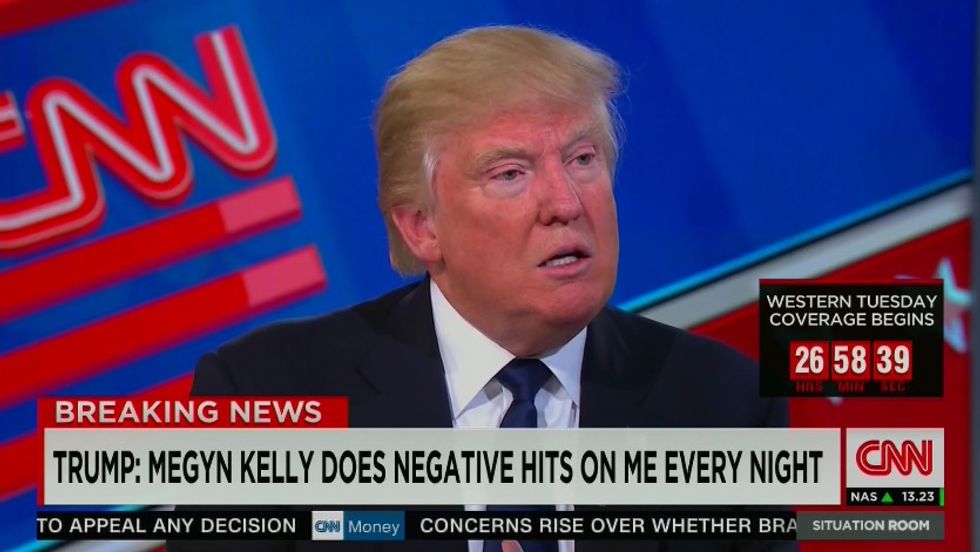 Trump Continues Verbal Assault on Megyn Kelly: 'I Will Say What I Have to Say