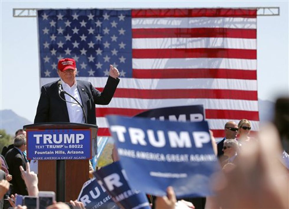 Trump Scores Western Tuesday Victory in Arizona