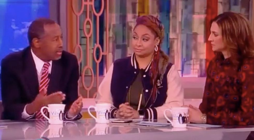 Watch as Whoopi Goldberg Loses It on Ben Carson Over His Support of Donald Trump: 'He's a Racist!’