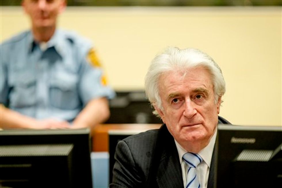 Former Bosnian Serb Leader Radovan Karadzic Convicted of Genocide, Sentenced to 40 Years