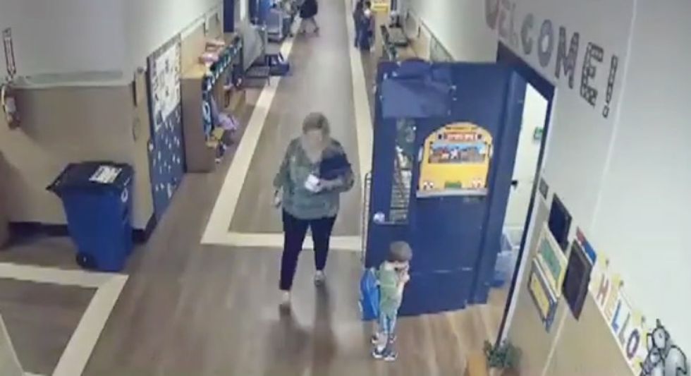 Teacher Resigns After Being Caught on Video Blindsiding 4-Year-Old Special Needs Student