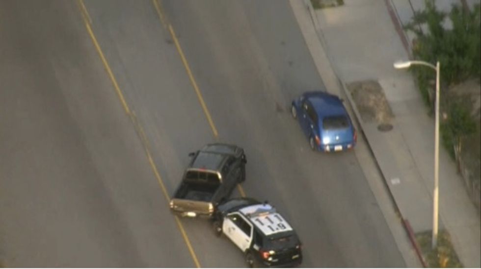 After Wild Police Chase, Suspect Pretends to Surrender. Her Next Move Stunned Newscasters: 'Oh, My God!