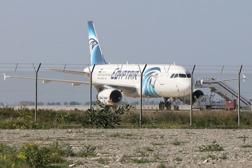 Egyptian Plane Hijacked, Lands in Cyprus (UPDATED)