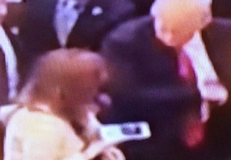 Trump Asks if He Can 'Press Charges' Against Ex-Breitbart Reporter Because She Allegedly Touched Him First