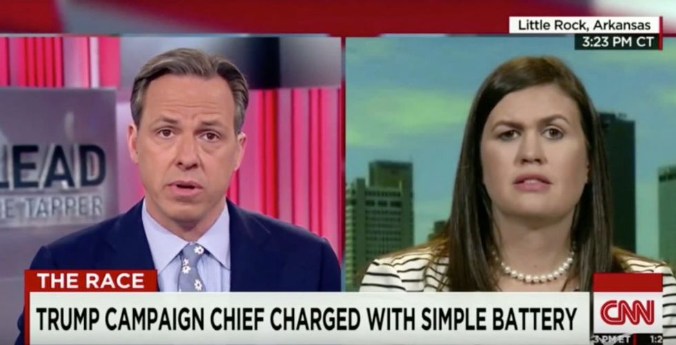 ‘Aren’t You Just Ashamed?’: CNN Host Mercilessly Grills Trump Advisor Sarah Huckabee Sanders